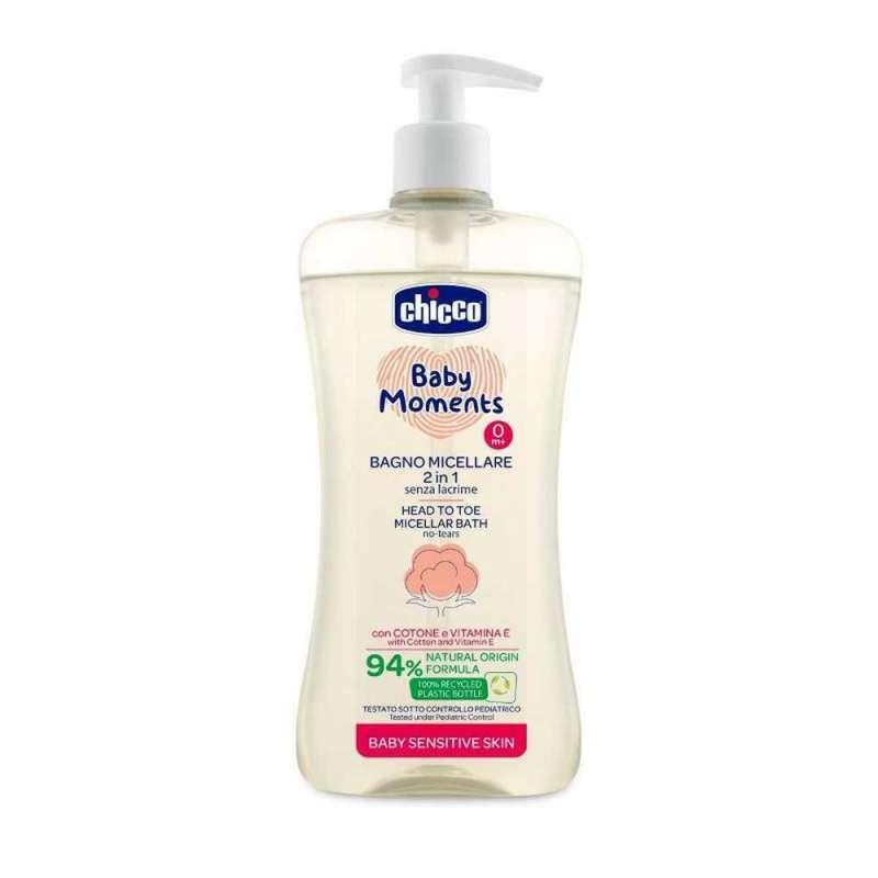 CHICCO KUPKA I SAMPON MICELAR SENSITIVE BABY MOMENTS, 500ML 