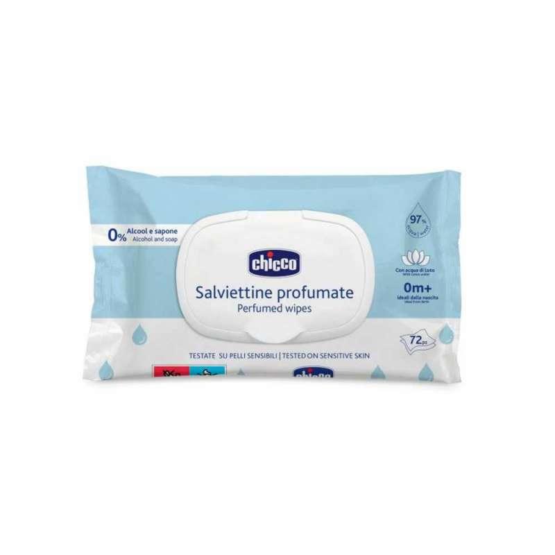 CHICCO VLAZNE MARAMICE SA POKLOPCEM, 72 KOM 