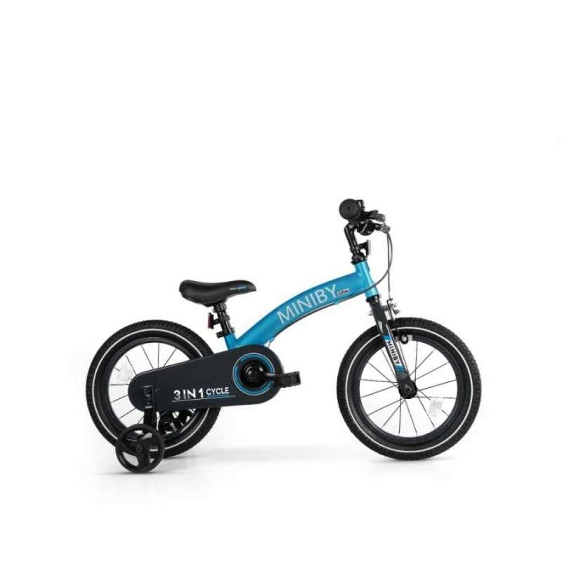 BICIKL-BALANS 3U1 14 MINIBY KIDS PLAVI CB-001 673351