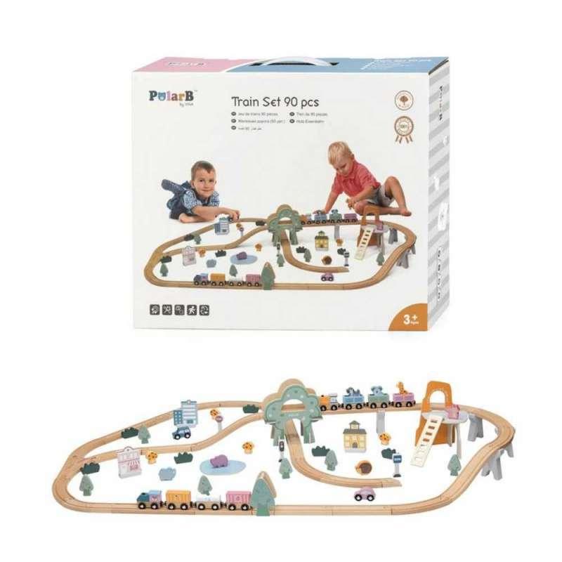 44067 DRVENI VLAK SET-92 KOM