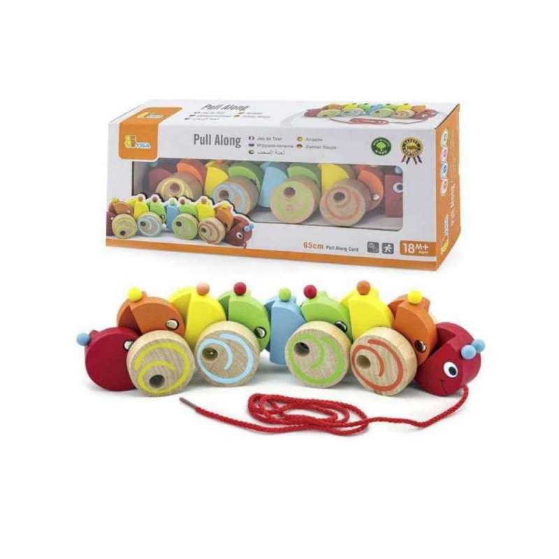 59950N DRVENA IGRAcKA NA POVLAcENJE GUSJENICA 