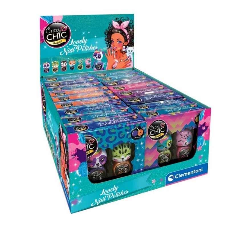 CL81363 CRAZY CHIC LOVELY SET ZA NOKTE ŽIVOTINJE, 2PCS 