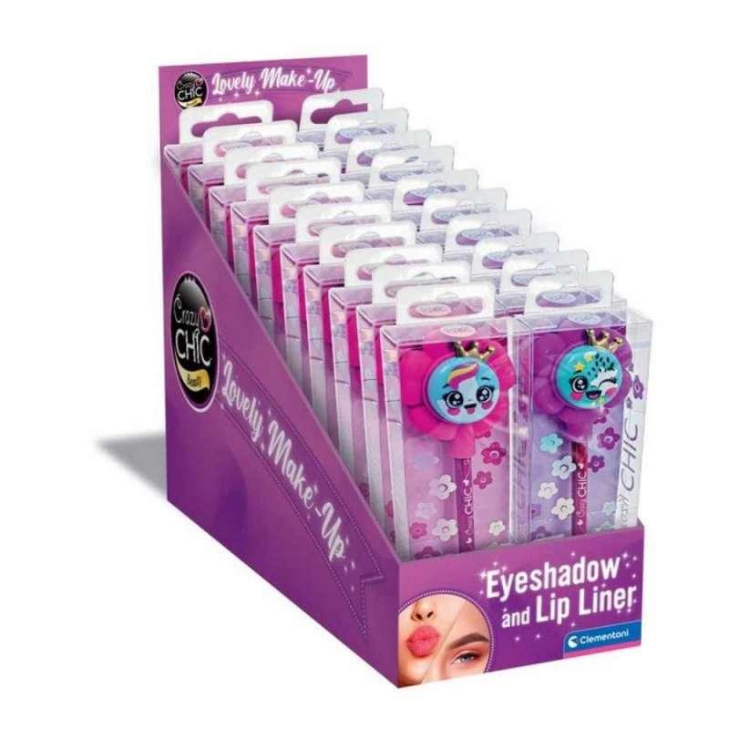 CL18902 CRAZY CHIC TRATINČICA OLOVKA ZA USNE I SJENE ZA OČI 