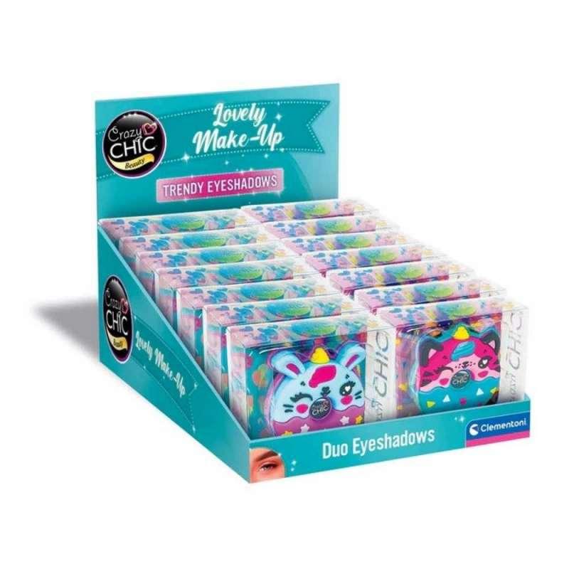 CL18894  CRAZY CHIC LOVELY SJENE ZA OČI ANIMAL DONAT 