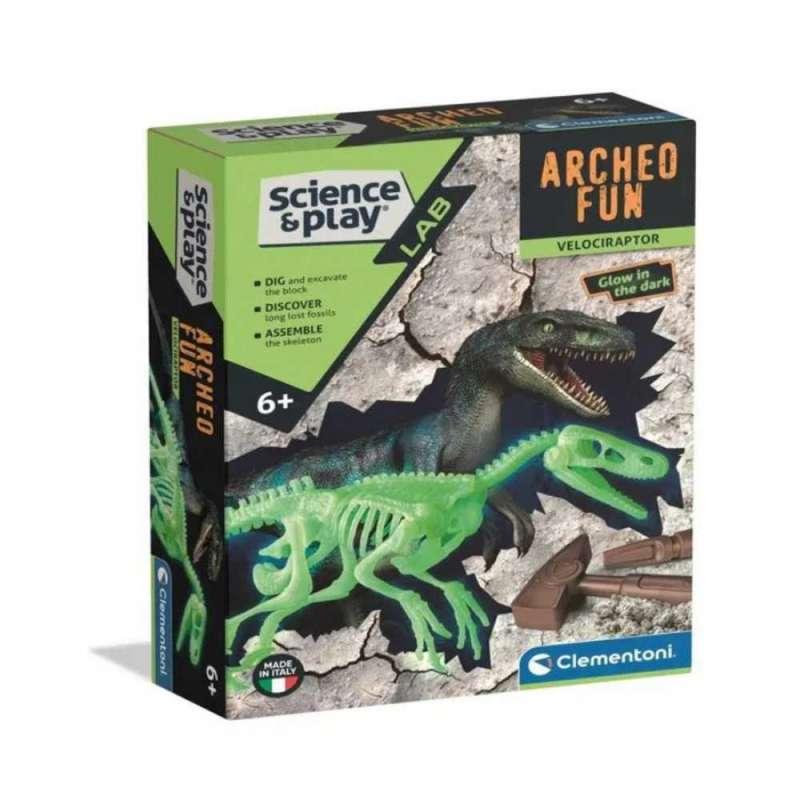 CL75126 SCIENCE & PLAY- VELOCIRAPTOR 