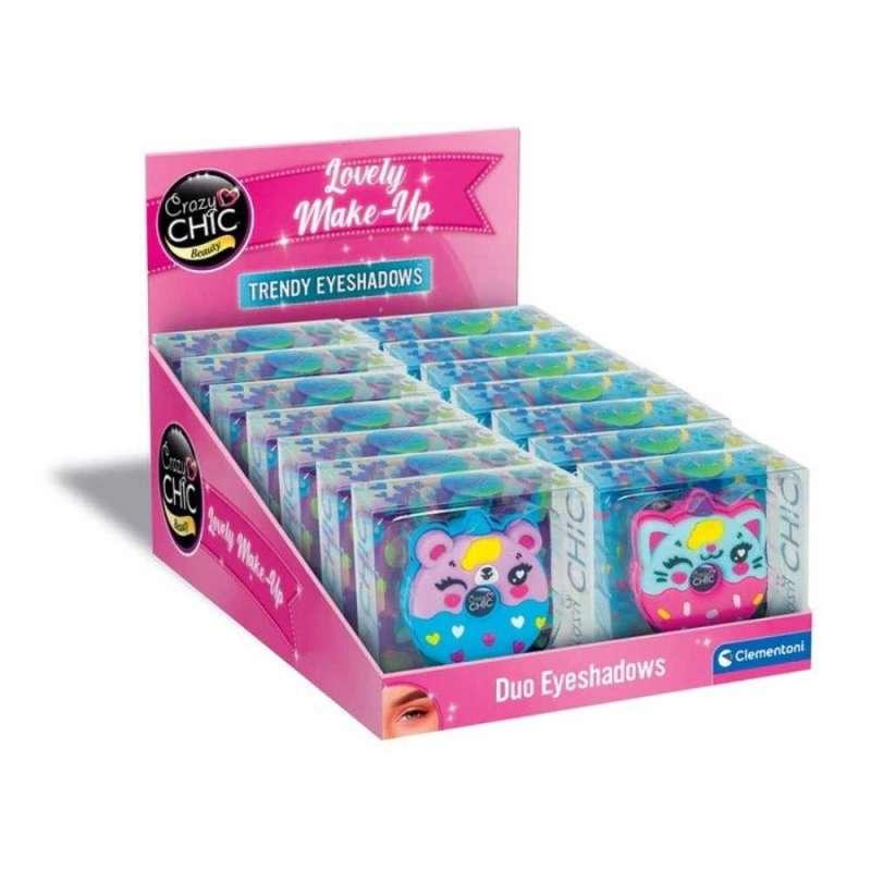 CL18893  CRAZY CHIC LOVELY SJENE ZA OČI ANIMAL DONAT 