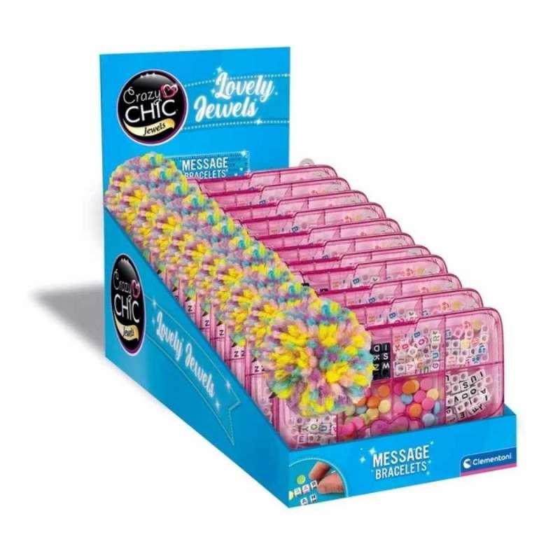 CL18892 CRAZY CHIC NARUKVICE S PORUKAMA, ROZA KUTIJA 