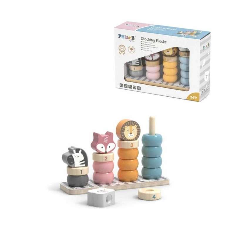 44022 DRVENI PRSTENOVI ZA SLAGANJE 