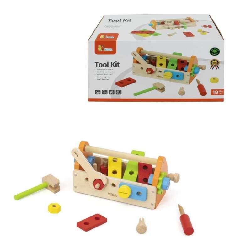 44787 DRVENA KUTIJA SA ALATOM 