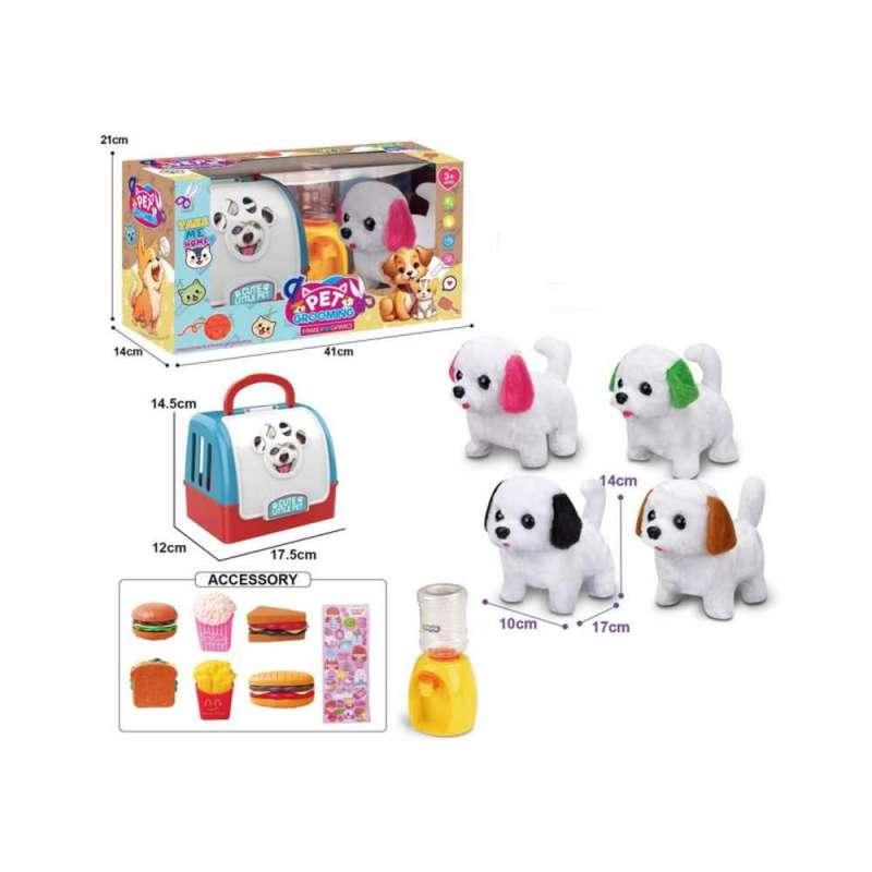 PLIŠANI PAS S PRIJENOSNIM KAVEZOM 069683 