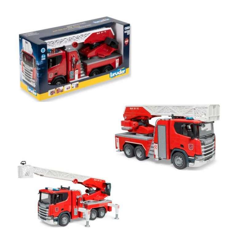 3591 SCANIA SUPER 560R VATROGASNI KAMION S LJESTVAMA I VODENOM PUMPOM 