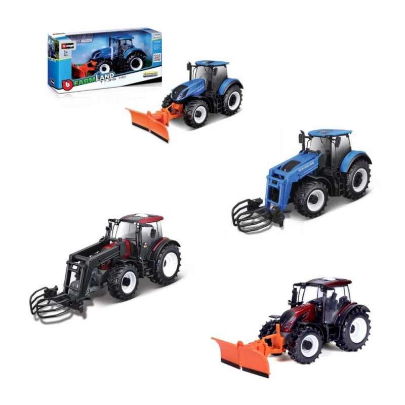 1/32 BBURAGO FARM TRACTOR PREDNJI UTOVARIVAČ, ASST. 