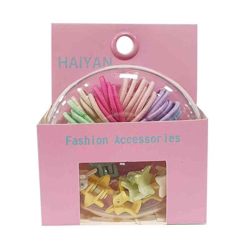 GUMICE ZA KOSU SET U KUTIJI ASST 