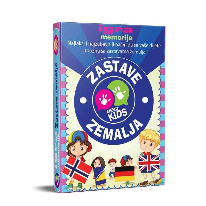 MEMO KIDS-ZASTAVE ZEMALJA 