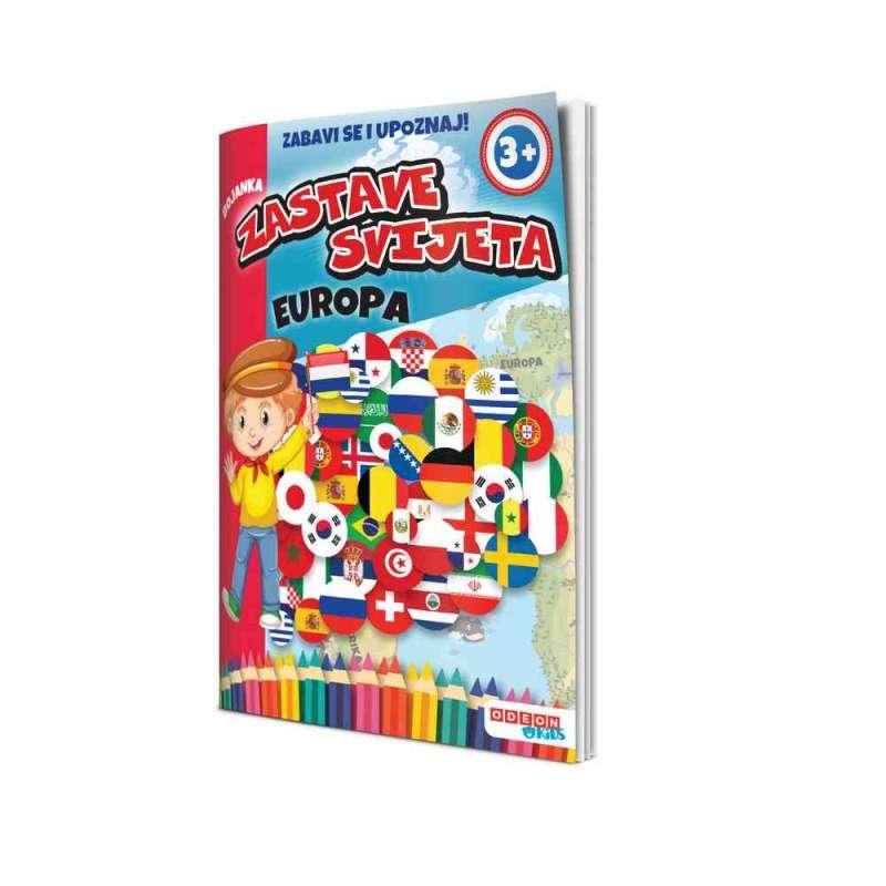 BOJANKA ZASTAVE SVIJETA 1 EVROPA 