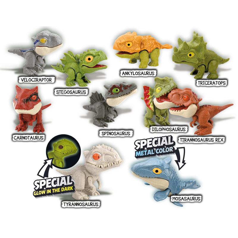 CT: FIGURICE DINOSAURA 3D U KAPSULI 90MM 