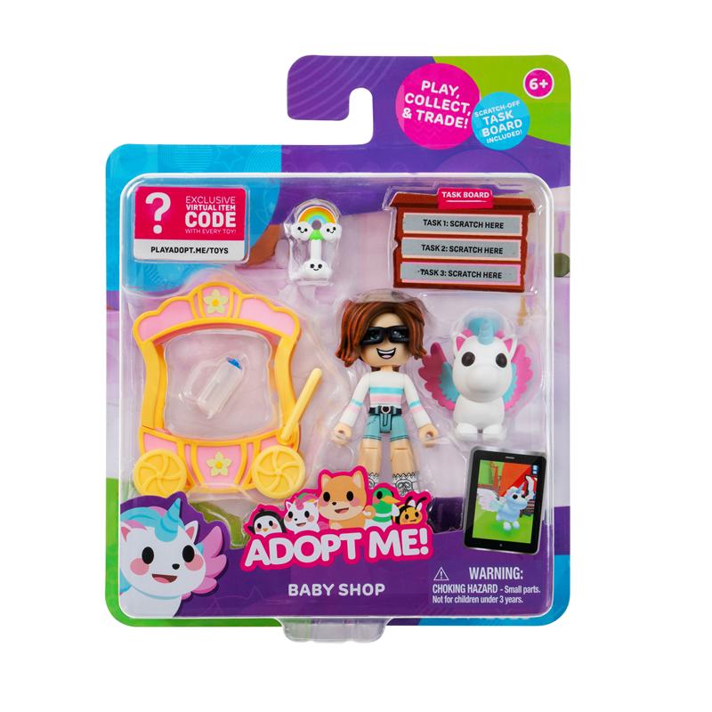 AME:ADOPT ME - FRIENDS PACK FIGURICE 2PK - BABY SHOP W3 