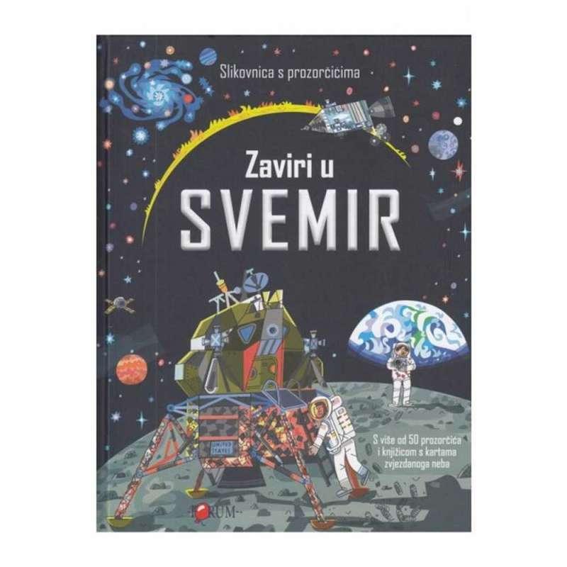 ZAVIRI U SVEMIR-SLIKOVNICA S PROZORCICIMA 