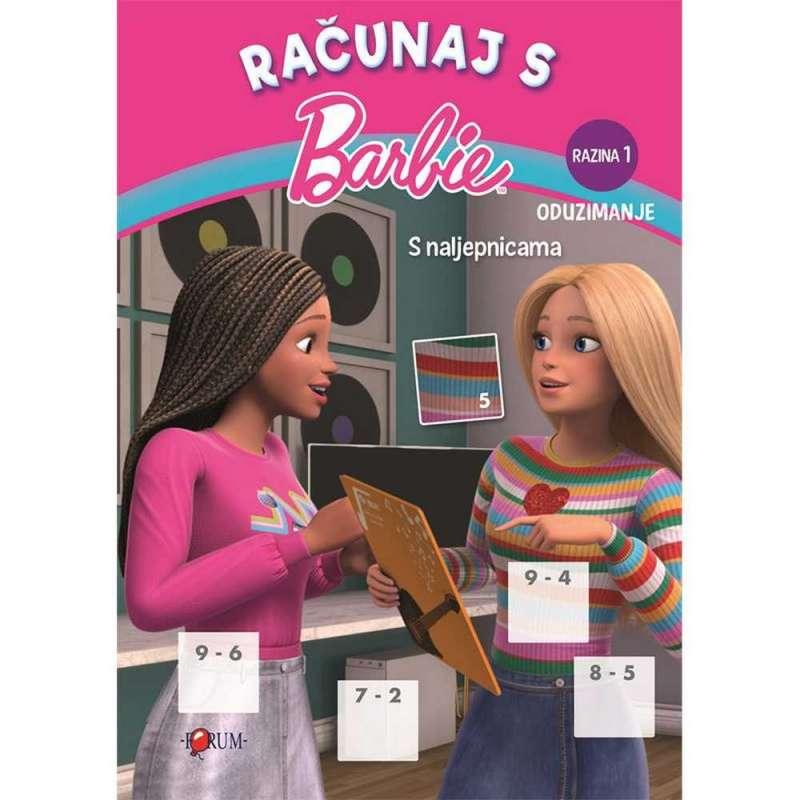RACUNAJ S BARBIE - RAZINA 1 - ODUZIMANJE 