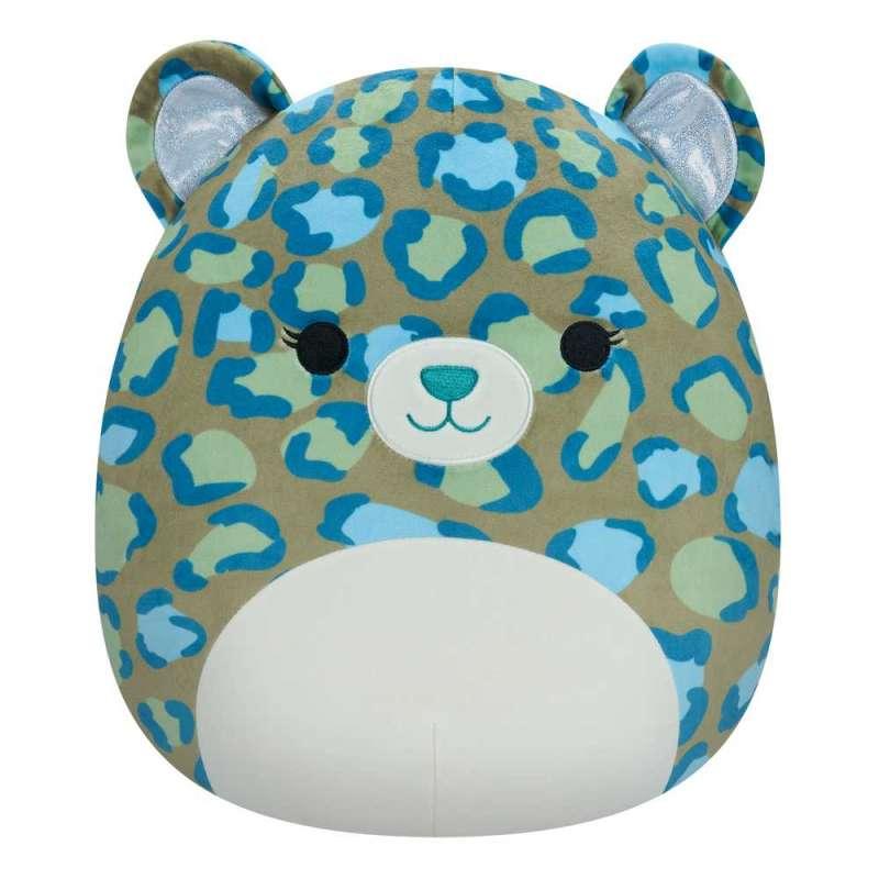 SQU: SQUISHMALLOWS 30CM - TAMNOZELENI LEOPARD ENOS 