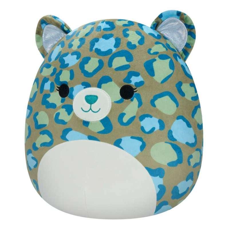 SQU: SQUISHMALLOWS 30CM - TAMNOZELENI LEOPARD ENOS 