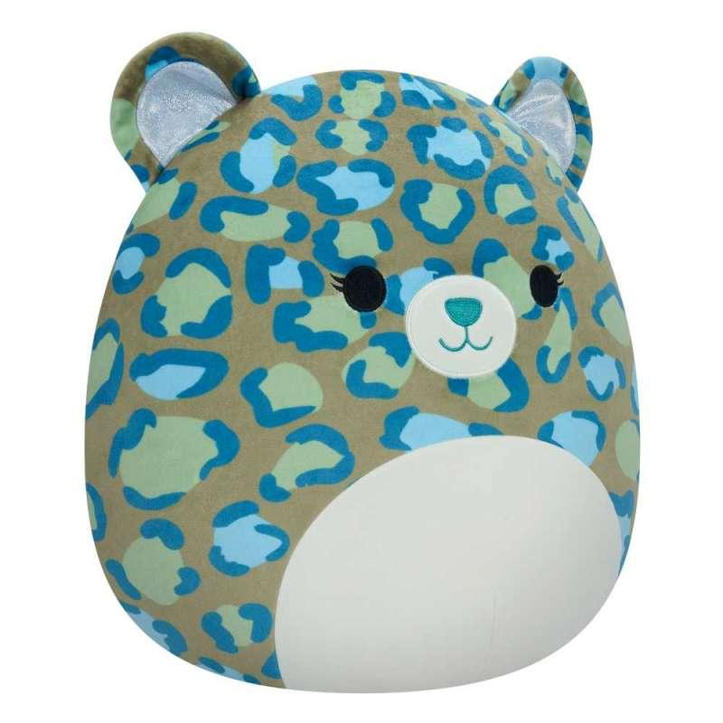 SQU: SQUISHMALLOWS 30CM - TAMNOZELENI LEOPARD ENOS 