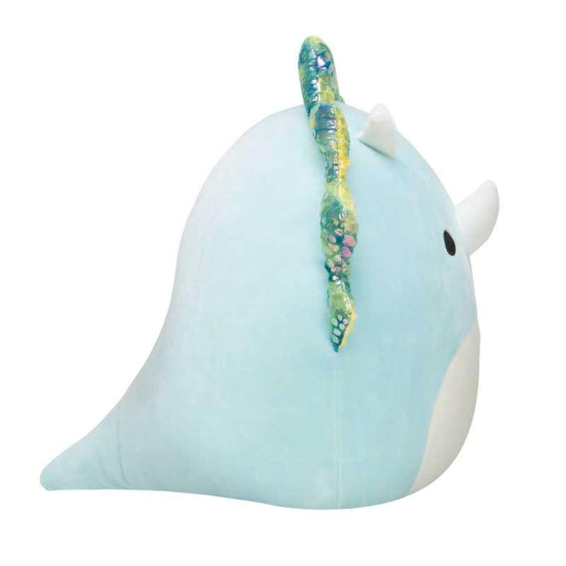 SQU: SQUISHMALLOWS FUZZAMALLOW 30CM - PLAVI TRICERATOPS MALIK 