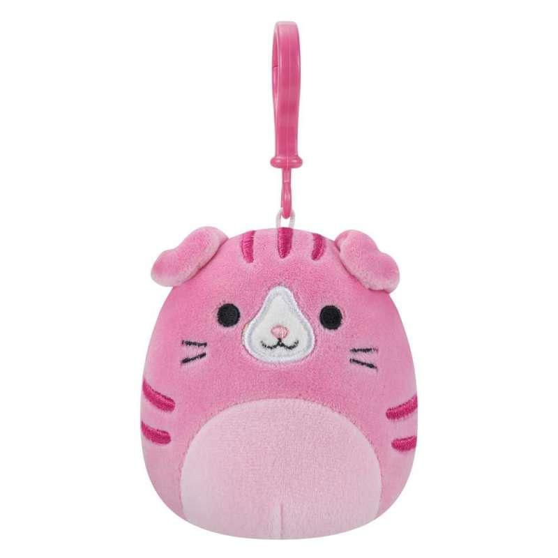 SQU: SQUISHMALLOWS CLIP-ON 9CM - ROZA SKOTSKA FOLD MACKA GERALDINE 