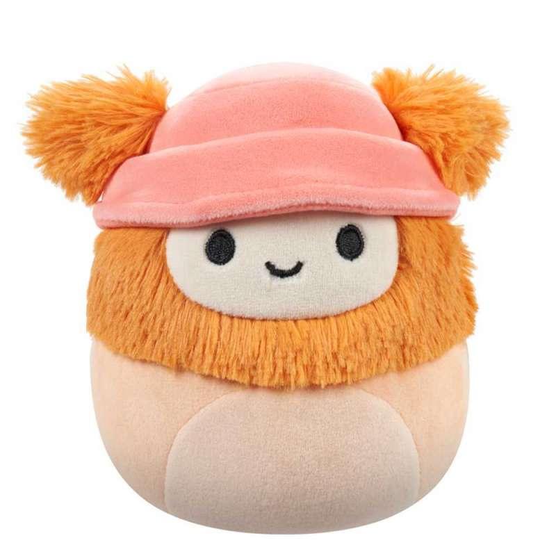 SQU:SQUISHMALLOWS 12 CM W19 -FUZZY- YETI BOJE BRESKVE SA SESIROM I CUPAVOM KOSOM 