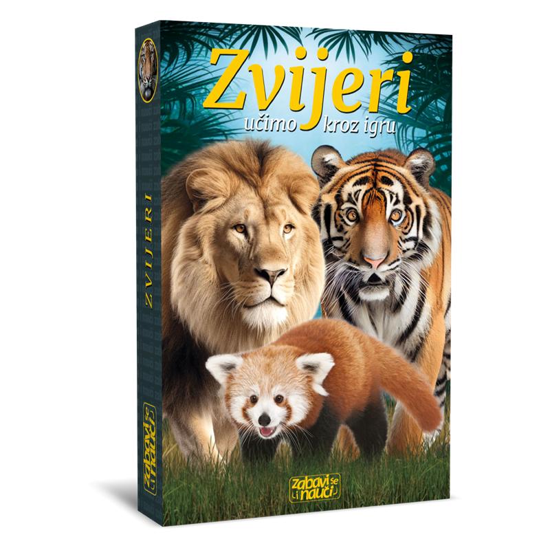 MEMO KIDS KARTE - ZVIJERI 