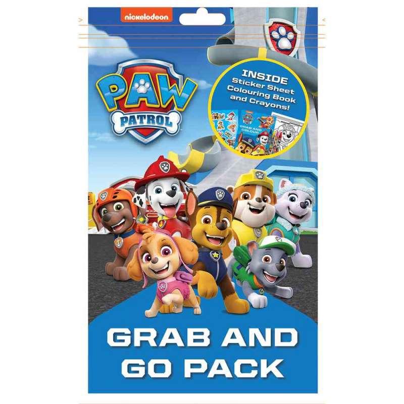 Paw Patrol Mini bojanka s bojicama i naljepnicama