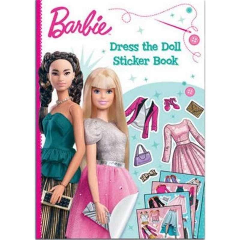 ALG: BARBIE UREDI LUTKU - KNJIGA NALJEPNICA