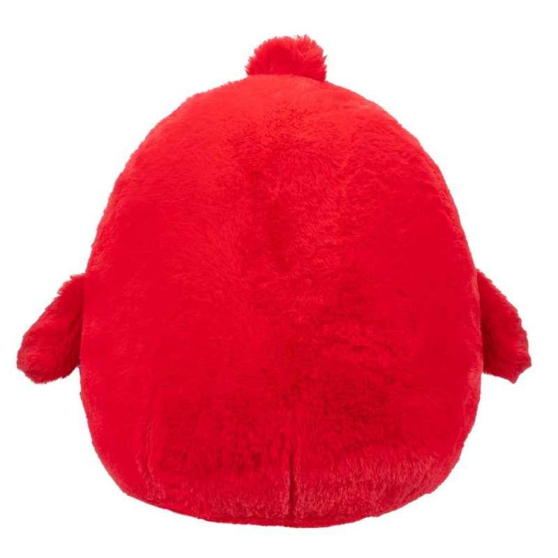 SQU: SQUISHMALLOWS FUZZAMALLOW 30CM - CRVENI KARDINAL CAZLAN 
