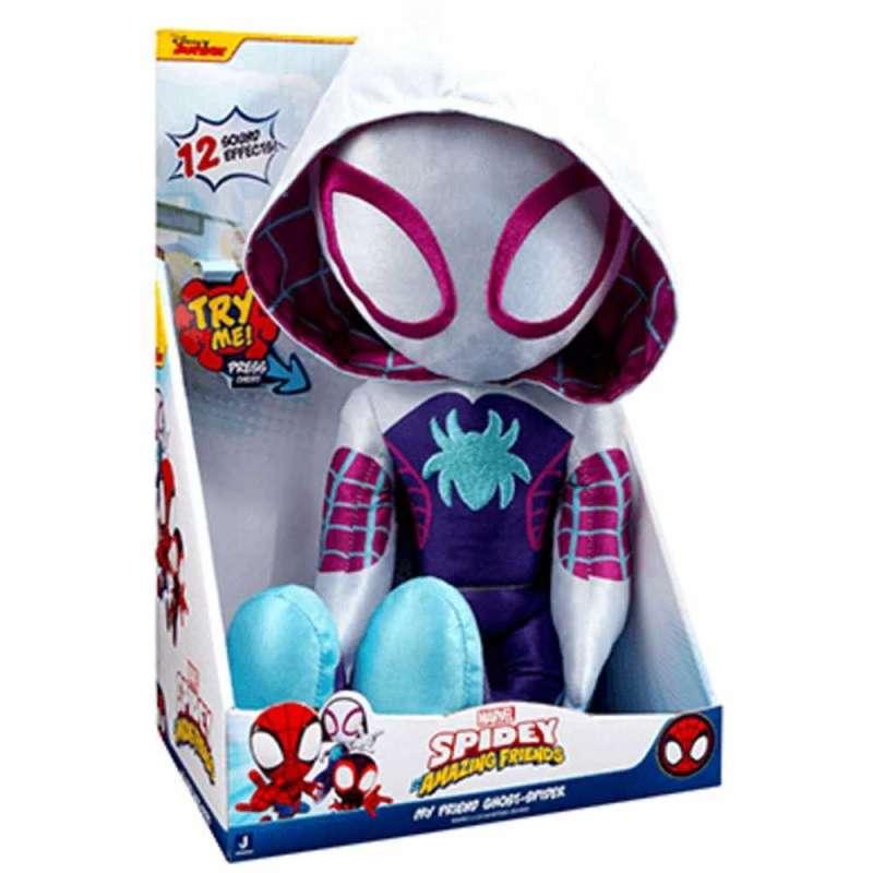 SNF: SPIDEY AND AMAZING FRIENDS - 40CM PLIS SA ZVUKOM - GHOST SPIDER 