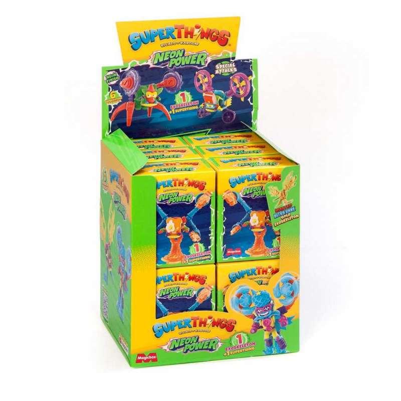 SUPERTHINGS NEON POWER - DISPLAY 8X12 EXOSKELETON (V.0) 