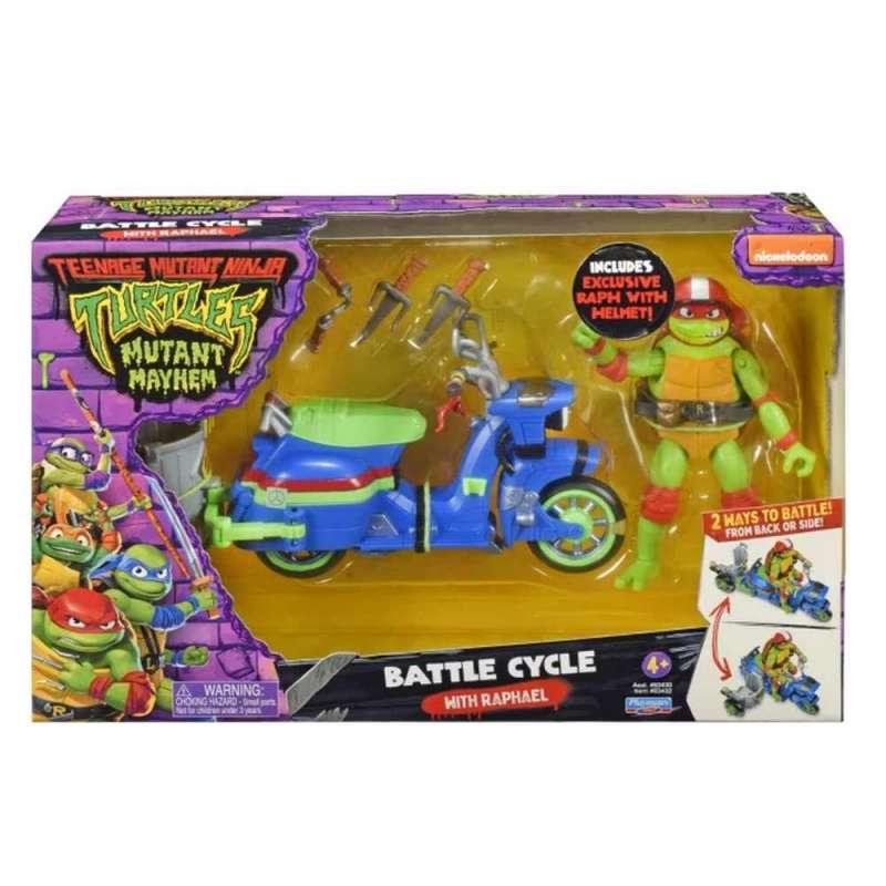 TMNT VOZILO S FIGUROM SORT 