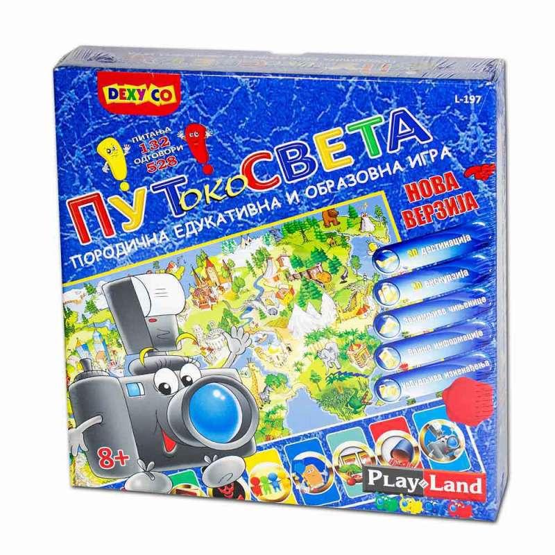 PLAY LAND PUT OKO SVIJETA EDUKATIVNA IGRA