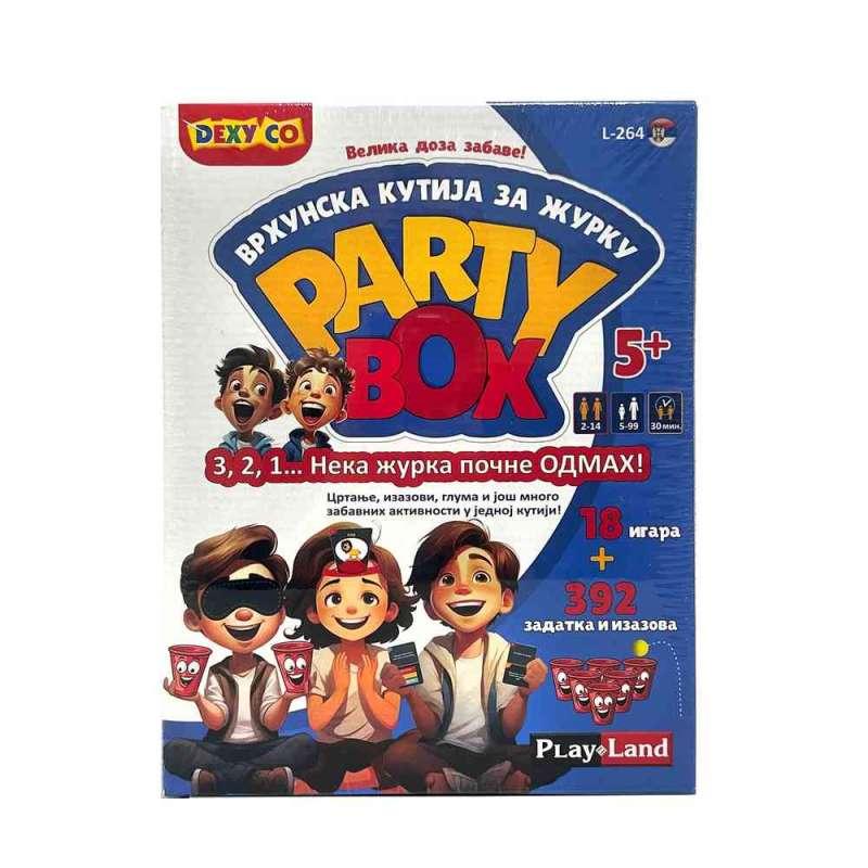 PL264 PLAY LAND THE ULTIMATE PARTY BOX SRB 