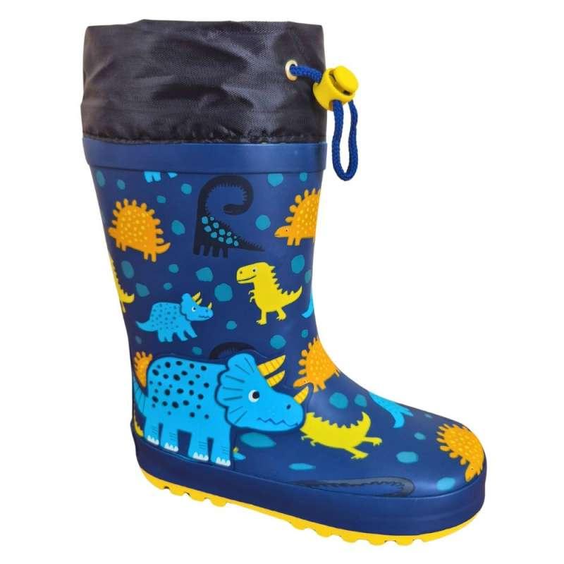 POLLINO GUMENE CIZME NAVY 