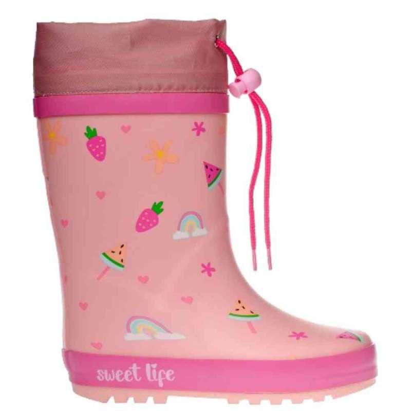 POLLINO GUMENE CIZME PINK 