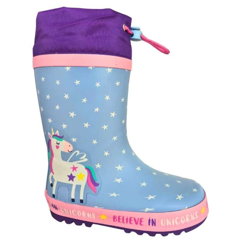 POLLINO GUMENE CIZME LIGHT BLUE 