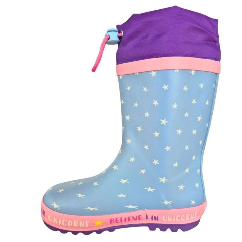 POLLINO GUMENE CIZME LIGHT BLUE 