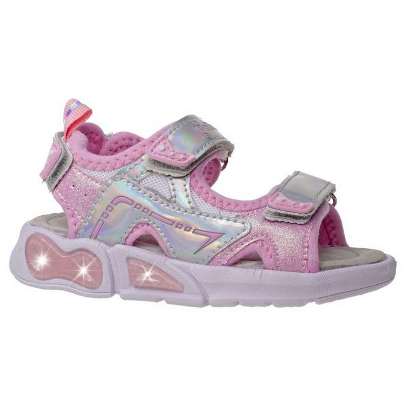 POLLINO SVETLECE SANDALE SILVER 