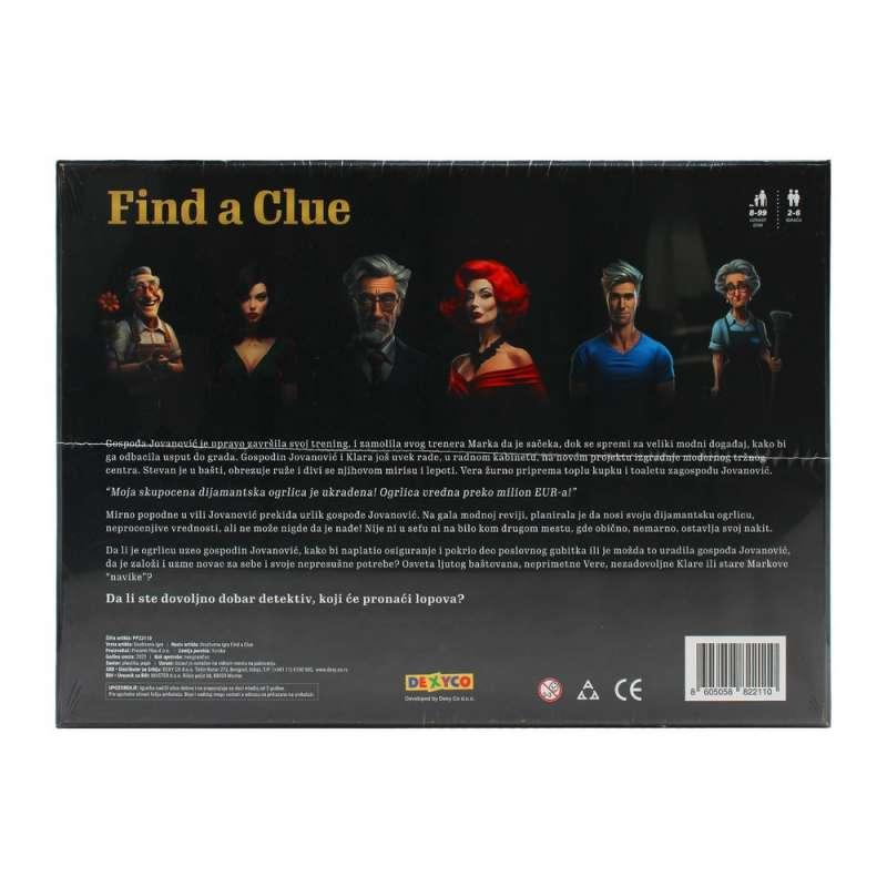 FIND A CLUE DRUSTVENA IGRA 