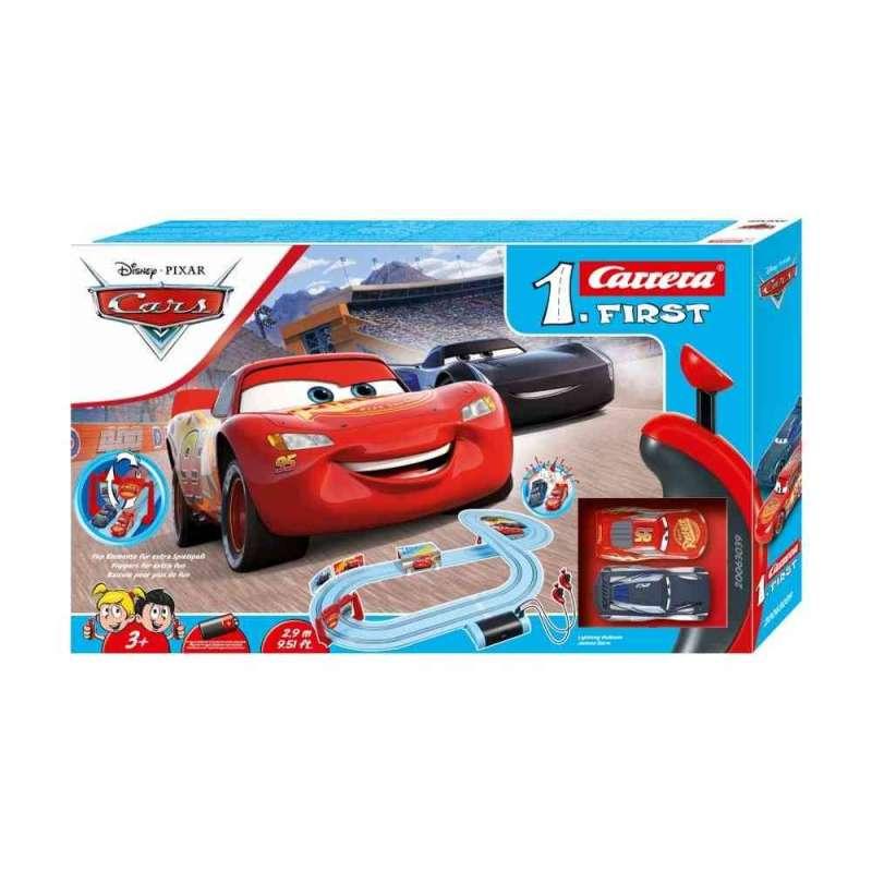 RVC63038 CARRERA SET  DISNEY PIXAR CARS POWER DUELL 
