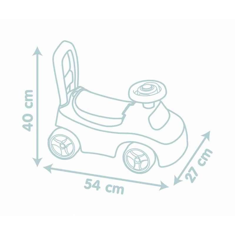 SM140503 SMOBY AUTO RIDE ON BLUE 