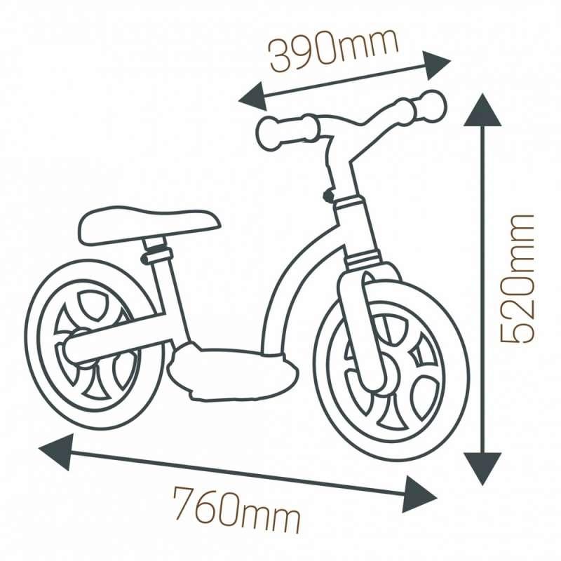 SM770126 SMOBY BALANCE BIKE COMFORT 