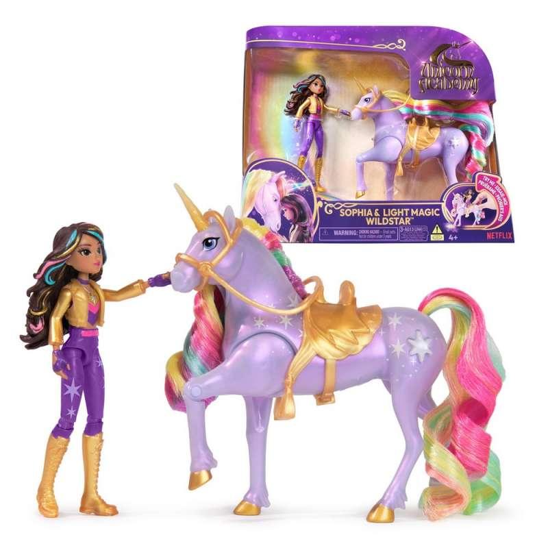 SN6067325 UNICORN ACADEMY LUTKA I KONJIc SET 