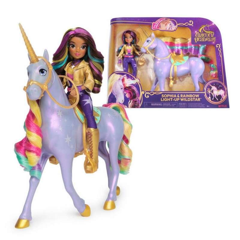SN6071553 UNICORN ACADEMY LUTKA I KONJIc SET 