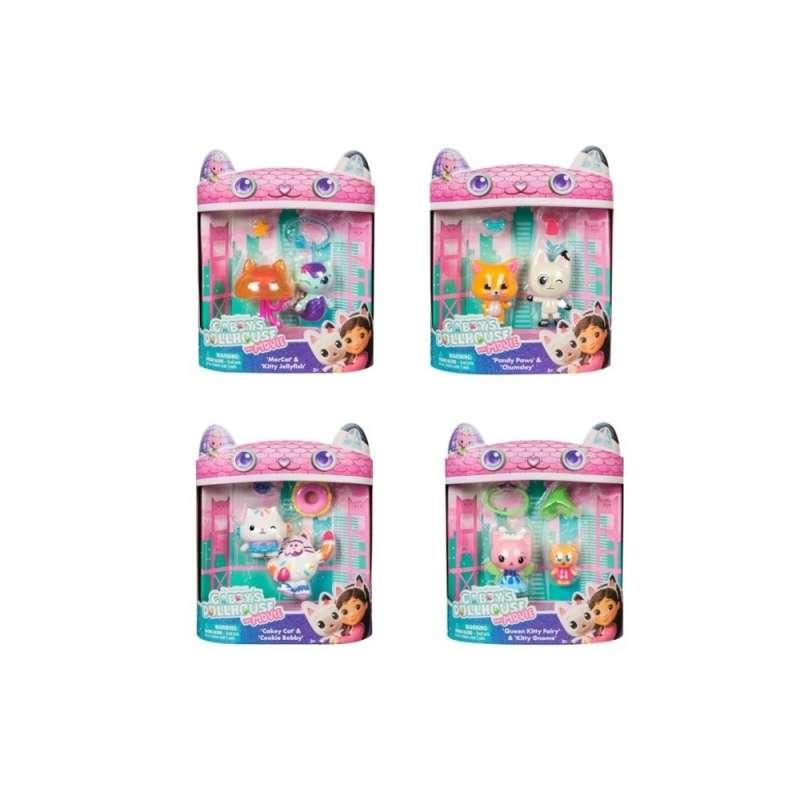 SN6072884 GABBYS DOLLHOUSE 2 FIGURE MOVIE ASST 